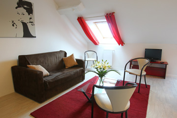 Residence Duguesclin*** - Dinan - Vacancéole - Séjour - Studio 2 personnes