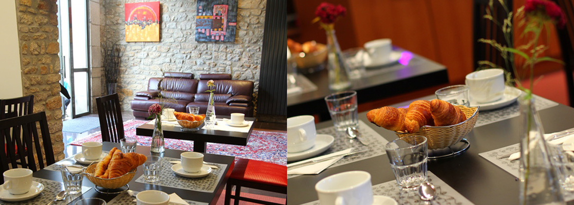 Résidence Duguesclin - Dinan - Vacancéole - Service petit déjeuner